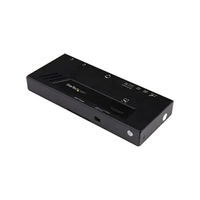 Obrázek StarTech.com 2 Port HDMI automatischer Video Switch, 4K 2x1 Switch mit Fast Switching, Auto Sensing und Serial Control