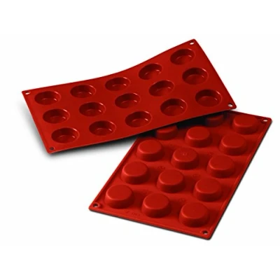 Obrázek Silikomart 20.043.00.0060 SF 043 TORTINA SILICONE MOULD ø40 H 13 MM, Terracotta