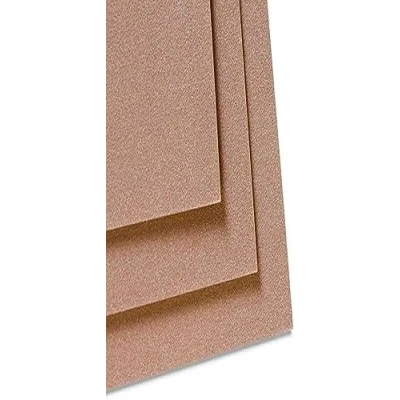 Obrázek Clairefontaine Balení 296011C (s 5 kreslícími archy pastelová mat, 70 x 100 cm, 360 g, ideální pro suché techniky a pastely), hnědá