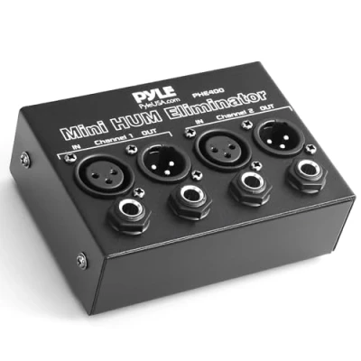 Obrázek Pyle B00BARTW42 tlumič box (2 kanálový) s XLR pouzdra