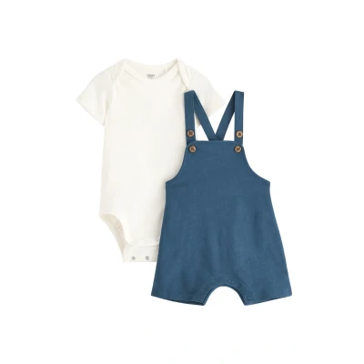 Obrázek Lindex SET Body pro děti, Velikost: 68, Light dusty white
