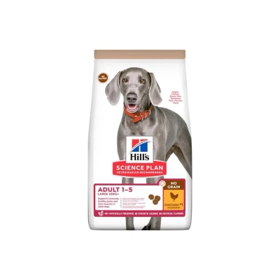 Obrázek HILLS Canine Adult No Grain Large Breed Chicken 14kg