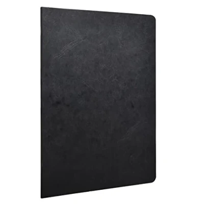 Obrázek Clairefontaine 733061C sešit (DIN A4, 21 x 29,7 cm, gebund Age Bag linkovaný s okrajem, 48 listů) 1 kus černý