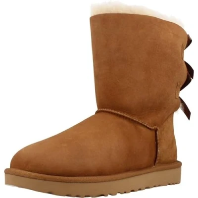 Obrázek UGG Bailey BOW Kotníkové boty, Ženy, Velikost: 36, Chestnut boty