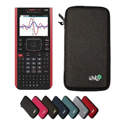 Obrázek CALCUSO Úsporný balíček tmavě šedý s grafickou kalkulačkou TI Nspire CX II T CAS