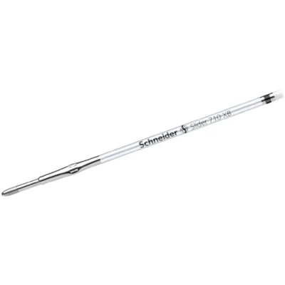Obrázek Schneider Náplň do kuličkového pera 171001 Slider 7100 (technologie ViscoGlide, tloušťka linky XB) 10 kusů, černá