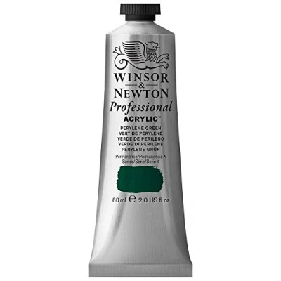Obrázek Winsor &amp; Newton Profesionální akrylová barva 2320460 v umělecké kvalitě, vysoká zářivost barev a krycí schopnost, archivní kvalita, 60ml tuba perylenová zelená