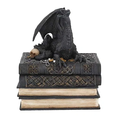 Obrázek Nemesis Now Secrets Of The Dragon Box 19cm schwarz