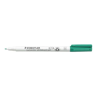 Obrázek STAEDTLER 301 5 Lumocolor tužka na bílou tabuli M špička cca 1,0 mm, 10 kusů v kartonovém pouzdře, zelená