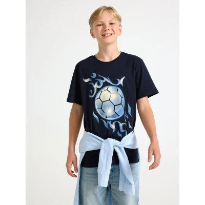 Obrázek Lindex Triko s potiskem pro děti, Velikost: 146/152, Dark navy
