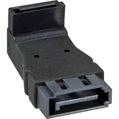 Obrázek InLine 27700C SATA adaptér konektor / zdířka, zahnutý směrem nahoru