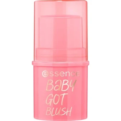 Obrázek essence baby got blush, tvářenka, č. 10, růžová, přírodní, zářivě svěží, veganská, bez alkoholu, parabenů, mikroplastů, 1 balení (5,5 g)