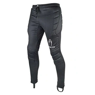 Obrázek HO Soccer 0505555 Lange Torwarthose, Unisex, Erwachsene, schwarz, S