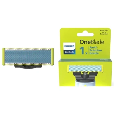 Obrázek Philips OneBlade First Shave čepel, náhradní čepel šetrná k pokožce (1 x), QP215/50