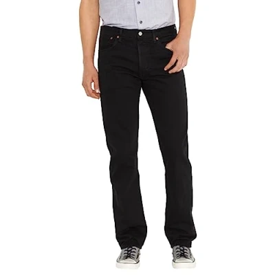 Obrázek Levi&#039;s Pánské 501 Original Fit Jeans, černá