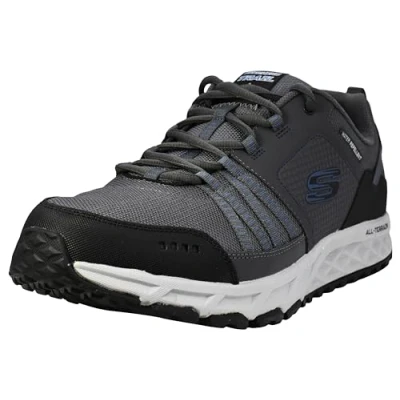 Obrázek Skechers Pánské Escape Plan Sneakers, Grey Charcoal Blue Ccbl