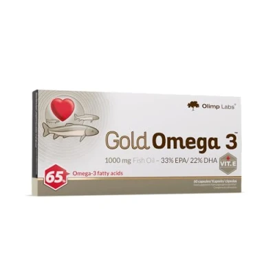 Obrázek Olimp Omega 3 Gold (65) 60 kapslí, 1 balení (1 x netto 75,6 g) kusů