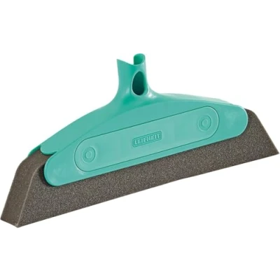 Obrázek Leifheit Pěnový smeták Classic 34 cm, optimální pro alergiky se šikmou násadou, hlava smetáku bez násadky, rychlé odstranění nejjemnějšího prachu a nečistot, zacvakávacím systémem