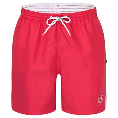 Obrázek bugatti® Pánské koupací šortky v modré, zelené, námořnické červené, černé nebo tyrkysové, červená (Red)