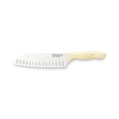 Obrázek Rockingham Forge RF ESSENTIALS 8139 série Santoku nůž z ušlechtilé oceli 7&quot; čepel s rukojetí v barvě slonoviny, japonský
