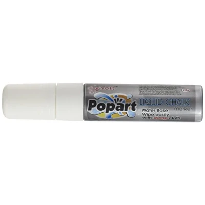 Obrázek Garcia de Pou fluoreszierende Dicke Stift , 14.7 x 2,8 cm, Filz, weiß, 14,7 30 cm