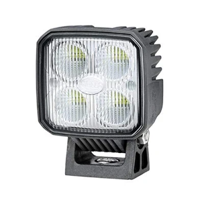 Obrázek HELLA LED zpětný světlomet Q90 compact 12V / 24V 1000lm šroubovaný stojící/závěsný osvětlení blízkého pole kabel: 2000 mm zástrčka: otevřené konce kabelu 2 pólový 2ZR 996 284 501