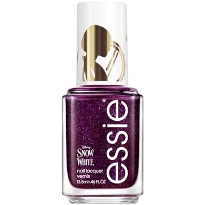 Obrázek essie Lak na nehty č. 1009 tempted with envy, fialová, profesionální manikúra v limitované edici Sněhurka, intenzivní barva, 13,5 ml