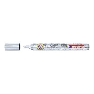 Obrázek edding 74 M&quot;Active Paint&quot;, 1 2 mm, stříbrná