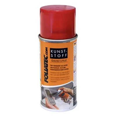Obrázek FOLIATEC Plastový tónovací sprej pro všechny druhy plexiskla, skla a plastu, červený, 150 ml