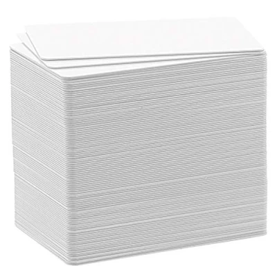 Obrázek Durable Plastové karty Duracard Standard, potisknutelné průkazky, 100 kusů, bílé, 891502