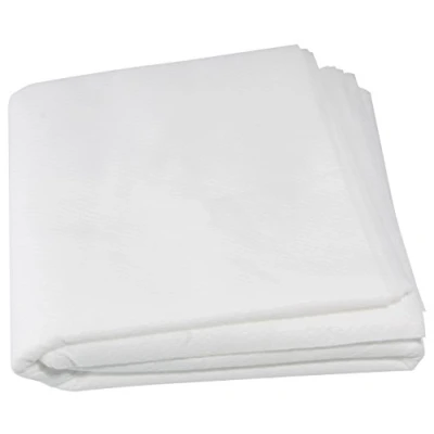 Obrázek Fmprofessional 21573 jednorázových bílý šátky, 5 Jednotek, Polyester, Bílá, 50 x 20 cm