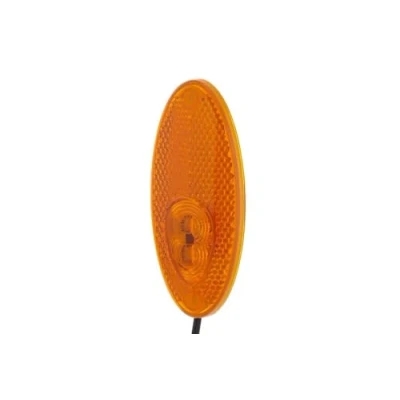 Obrázek HELLA 2PS 964 295 071 Boční obrysové světlo přívěs karavan LED 24 V nástavba/lepené Barva světelného panelu: žlutá kabel: 500 mm vlevo/vpravo množství: 1