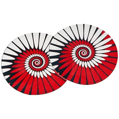 Obrázek Zomo Paint Red (Twin pack) Slipmat