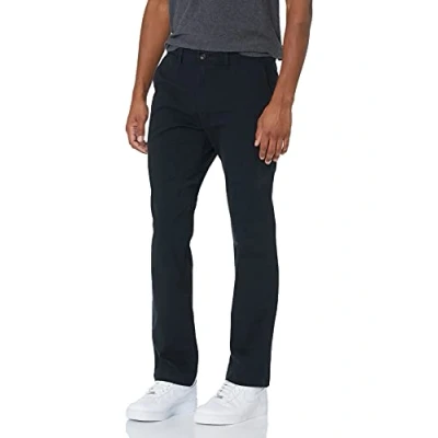 Obrázek Amazon Essentials Pánské ležérní strečové chino kalhoty se sportovním střihem (k dostání v nadměrných velikostech), černé, 31 W / 29 l