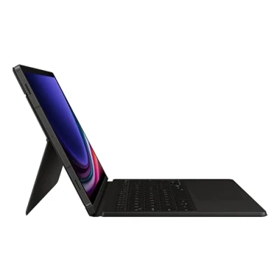 Obrázek Samsung Klávesnice Book Cover EF DX725 pro Galaxy Tab S10 FE, S9 S klávesnicí QWERTZ a klávesou AI, dvoudílné pouzdro na tablet, štíhlý design, přihrádka Pero, černá