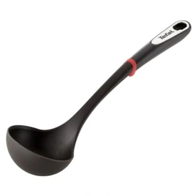 Obrázek Tefal Ingenio K20601 naběračka na polévku ideální pro servírování 39,7 x 9,2 7,79 cm plast černá