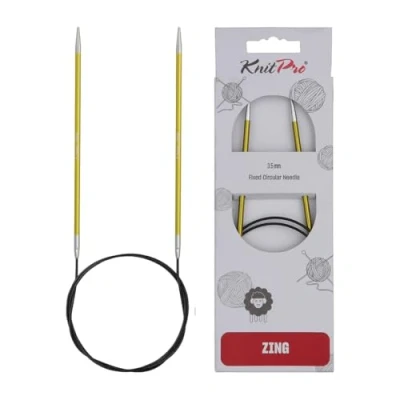 Obrázek KnitPro K47127 kruhová pletací jehla, kov, zelená, 80 cm / 3,5 mm