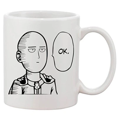 Obrázek Acen Merchandise šálek, keramický, bílý, 8 cm