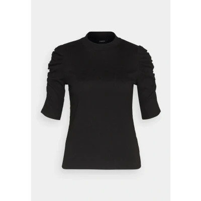 Obrázek Lindex Lorelai Solid Triko s potiskem, Ženy, Velikost: 34, Black