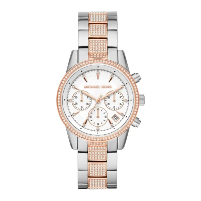 Obrázek Michael Kors RITZ Hodinky se stopkami roségoldcoloured/silvercoloured, Ženy, Velikost: One Size, Roségold coloured/silver coloured