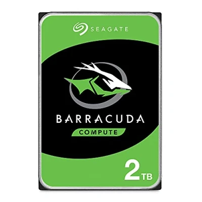 Obrázek Seagate BarraCuda 2 TB HDD, interní pevný disk (8,9 cm (3,5 palce), 7200 ot / min, 256 MB mezipaměť, SATA 6 Gb s, stříbrná) Číslo modelu: ST2000DMZ08 DM008, FFP