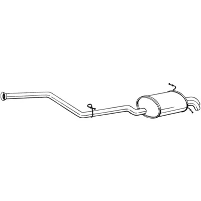 Obrázek Bosal 286 057 koncový tlumič výfuku