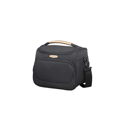 Obrázek Samsonite Unisex Shoulder Bag zavazadlo, kurýrní taška (balení 1 ks), Black (Eco Black), Beauty Case