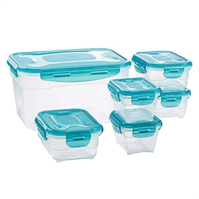 Obrázek AmazonBasics 6 ks Sada na skladování potravin