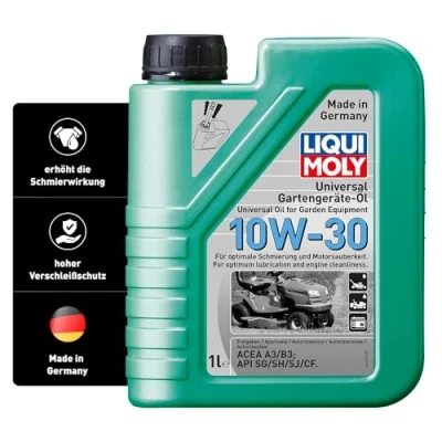 Obrázek LIQUI MOLY Univerzální olej pro zahradní nářadí 10W 30 1 l minerální motorový výr. č.: 1273