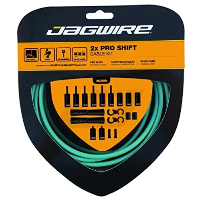 Obrázek Jagwire Pck508 Kabel und Ummantelungsset, Bianchi Celeste, 均码