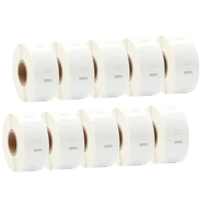 Obrázek Doree s0929120 QR Code štítky, 25 x mm, 750 etiket na roli, lable mm kompatibilní s Dymo LabelWriter 4XL 450 400 330 320 310 (10 balení)