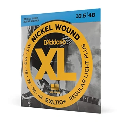 Obrázek D&#039;Addario EXL110 + Niklové struny pro elektrickou kytaru, Regular Light Plus, (10,5 48)
