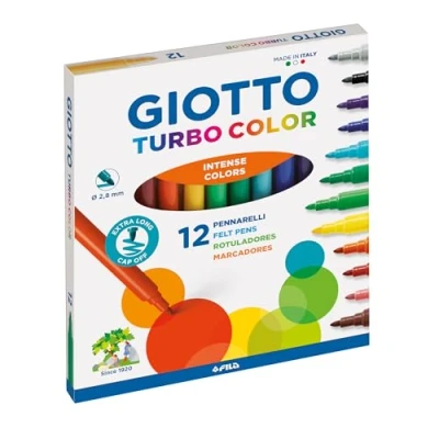 Obrázek FILA Giotto Turbo color malířské vlákno, 12dílná (1 sada)
