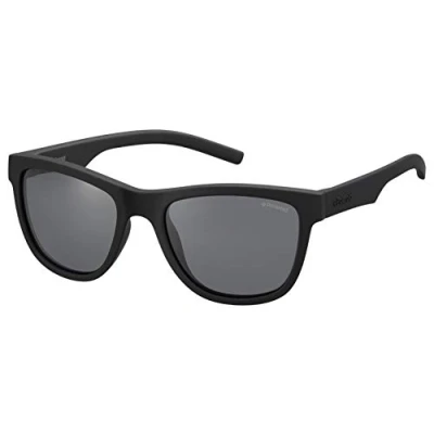 Obrázek Polaroid Unisex dětské PLD 8018/S Y2 Yyv 47 sluneční brýle, černé (Black/Grey), černá (Black/Grey)